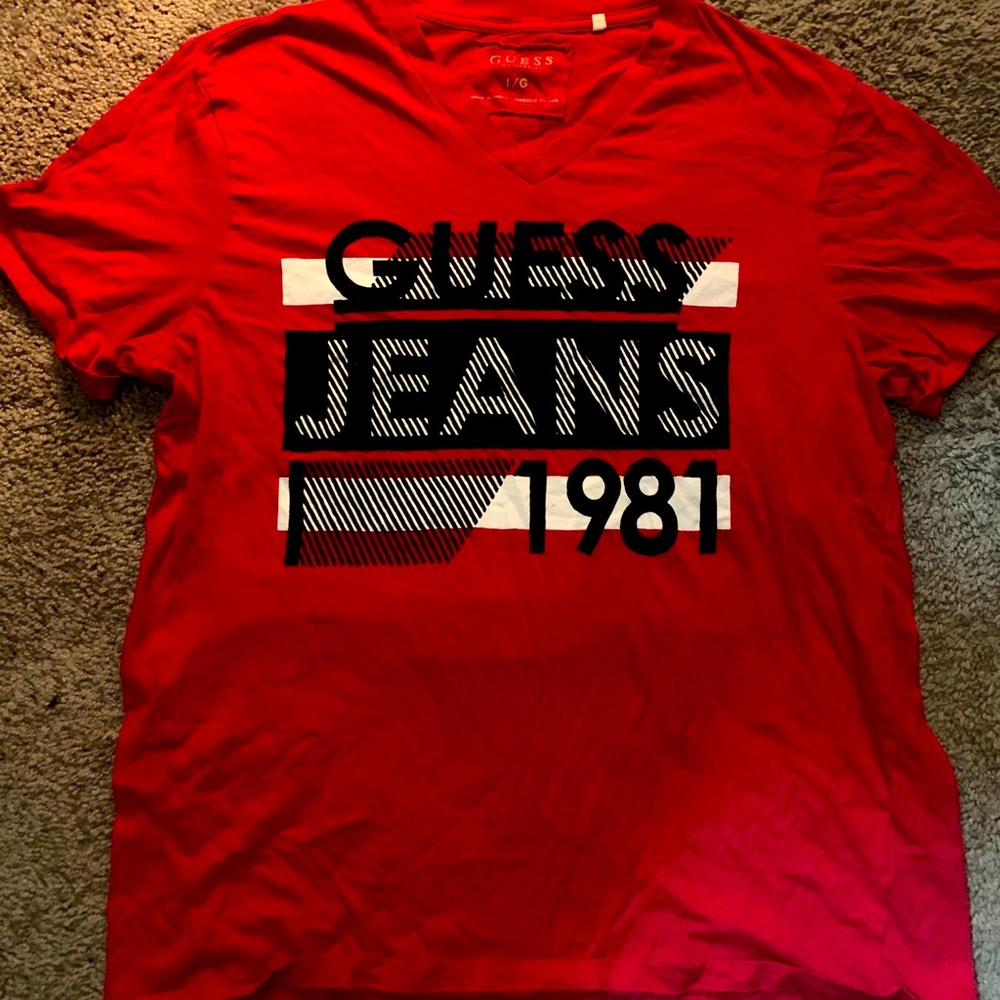 Red GUESS T-Shirt